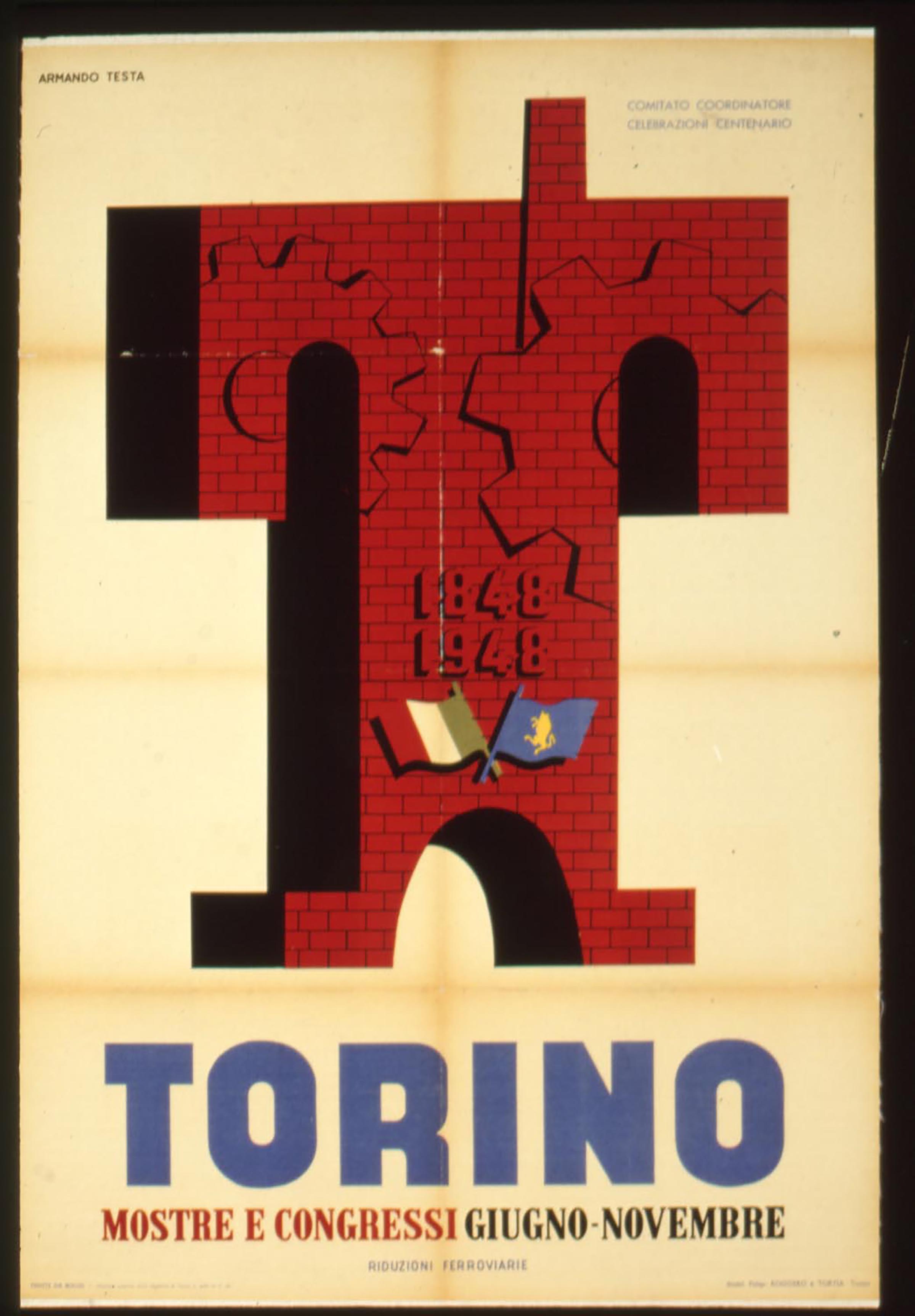 Armando testa, Torino mostre e congressi, 1948